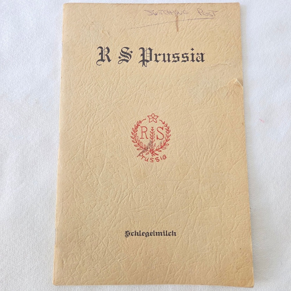 RS Prussia RS Germany Schlegelmilch Porcelain Marks Book 1971 2nd Edition
